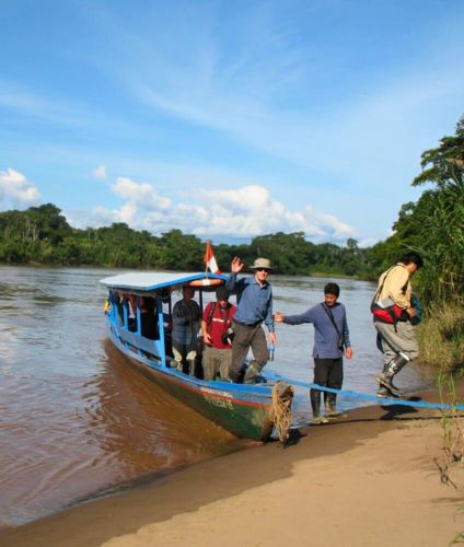 Tour in Tambopata River.
