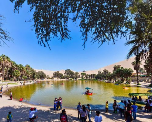 Visit the stunning desert oasis of Huacachina in one day.