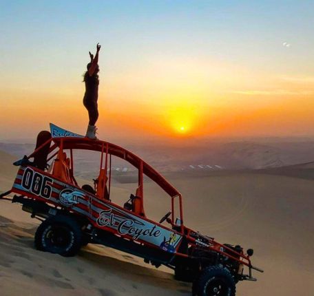 Sunset Tour in Huacachina Desert.