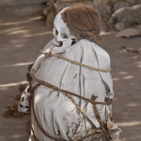 Mummy from Chauchilla Cemetery.