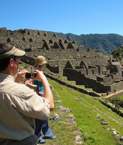 Visit to the Sanctuary of Machu Picchu.