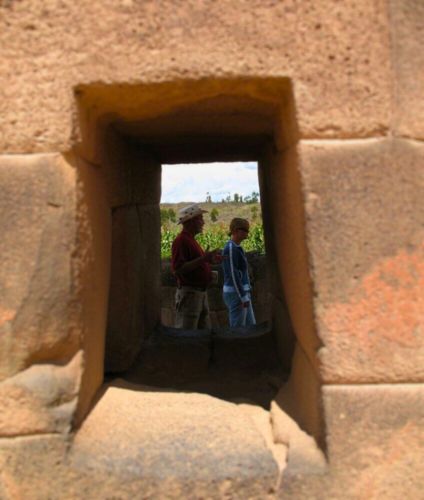 Visiting the Ruins of Racchi in Cusco.