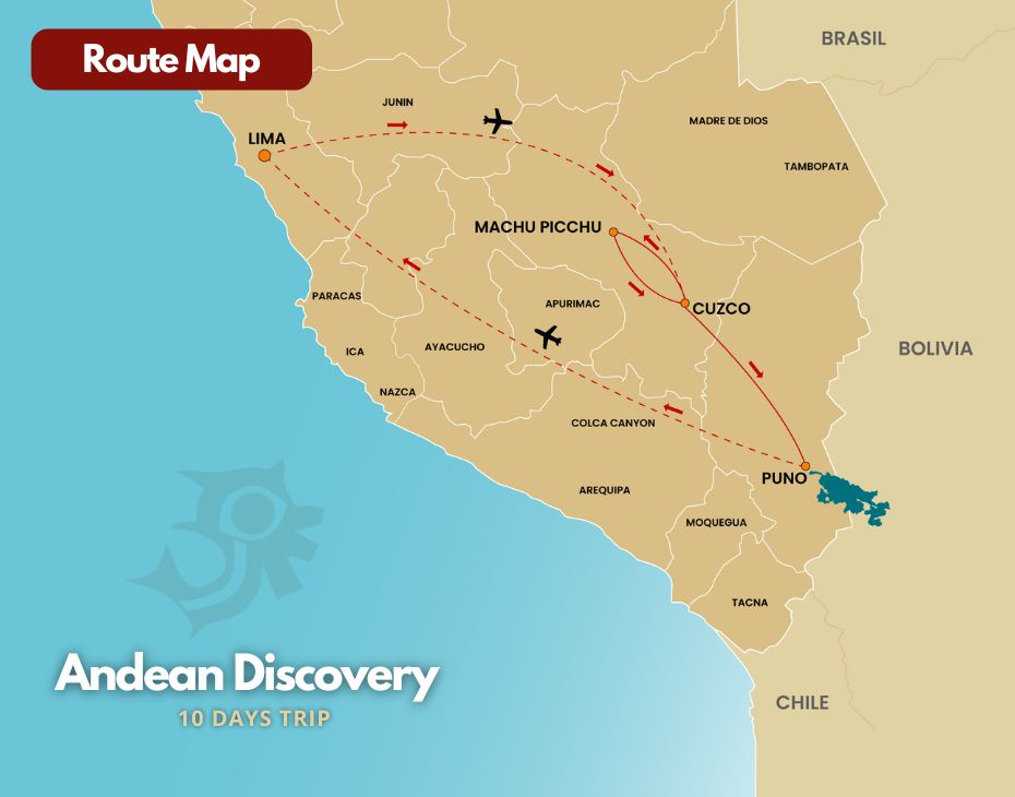 Andean Discovery Map