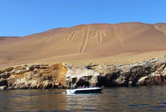 Candelabra Figure in Paracas Peninsula