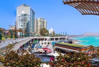 Larco Mar Shopping Center in Lima
