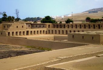 Ruins of Pachacamac in Lima