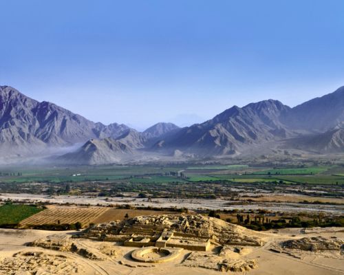 Explore Caral, the oldest city in the Americas.