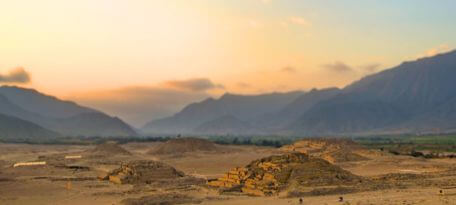 One day trip to the Ruins of Caral from Lima.