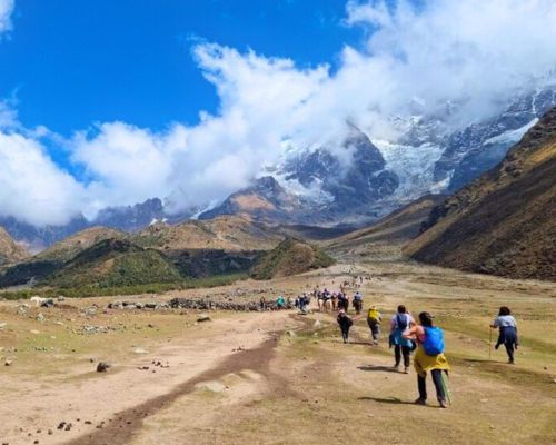Starting the Trek to the Humantay Lagoon.