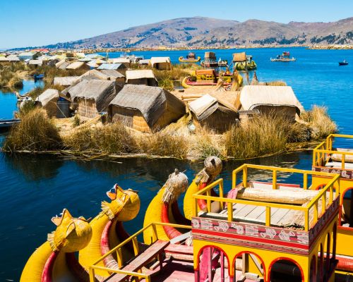 Visit to the Uros Community in Lake Titicaca.