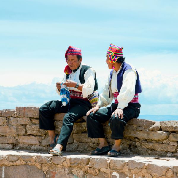 Lake Titicaca Full Day Tour visiting Taquile Island.