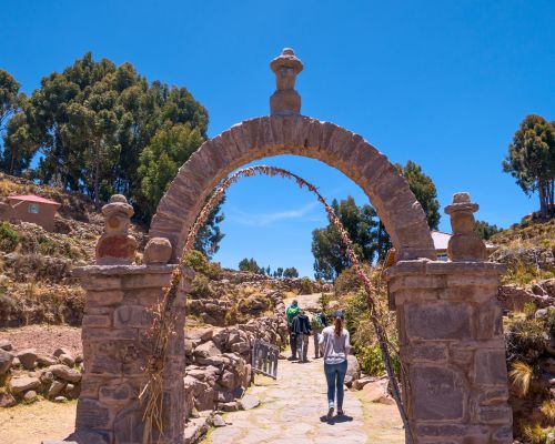 Overnight homestay on Lake Titicaca