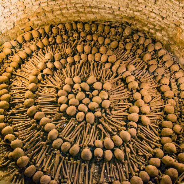 Exploring the Mysterious Catacombs of Lima by Night