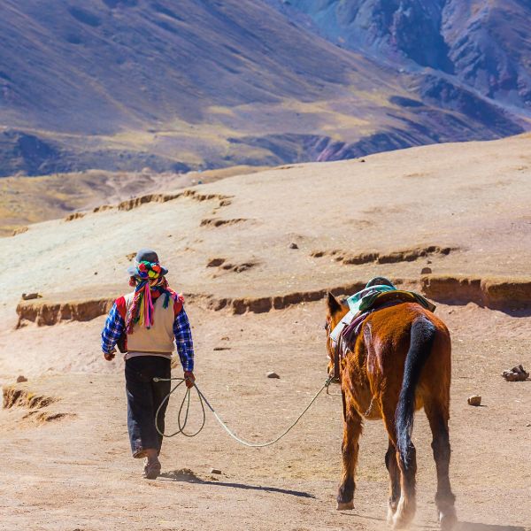 Tour to the Rainbow Mountain.