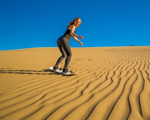 Thrill-seekers love Huacachina’s desert adventure sports.