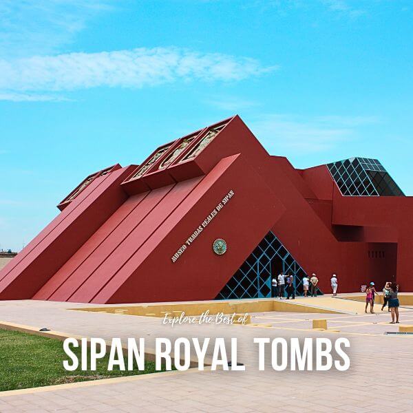 Exterior of the Royal Tombs of Sipán Museum.